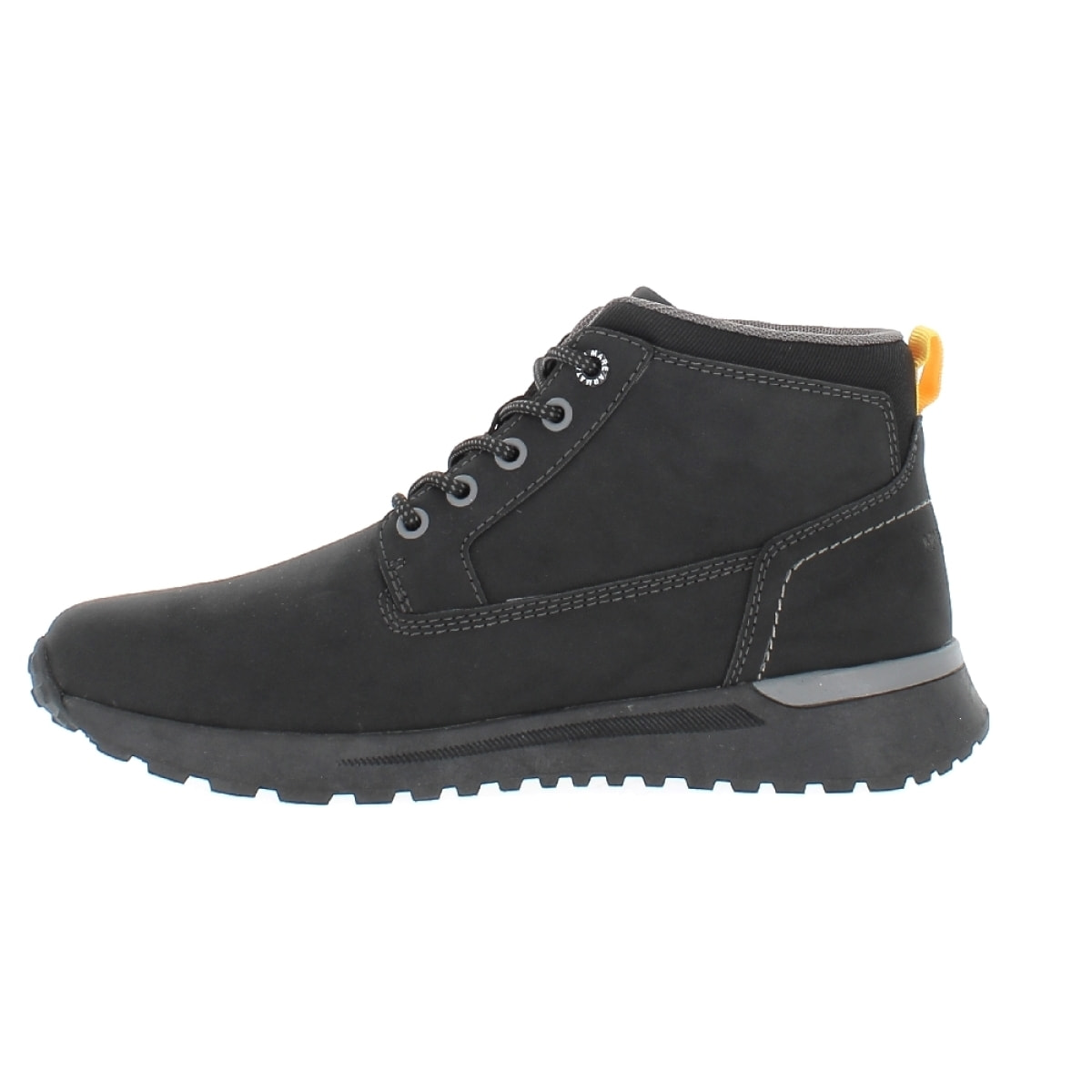 Armata di Mare Scarpe Uomo Stivaletti Hiking Ankle Boots Stringati con Soletta Rimovibile in Memory Foam AMU W23L446 Black