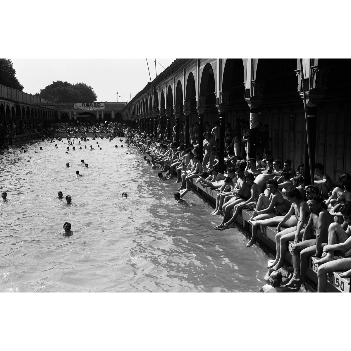 Tableau Paris - Piscine Deligny Tableau plexiglas