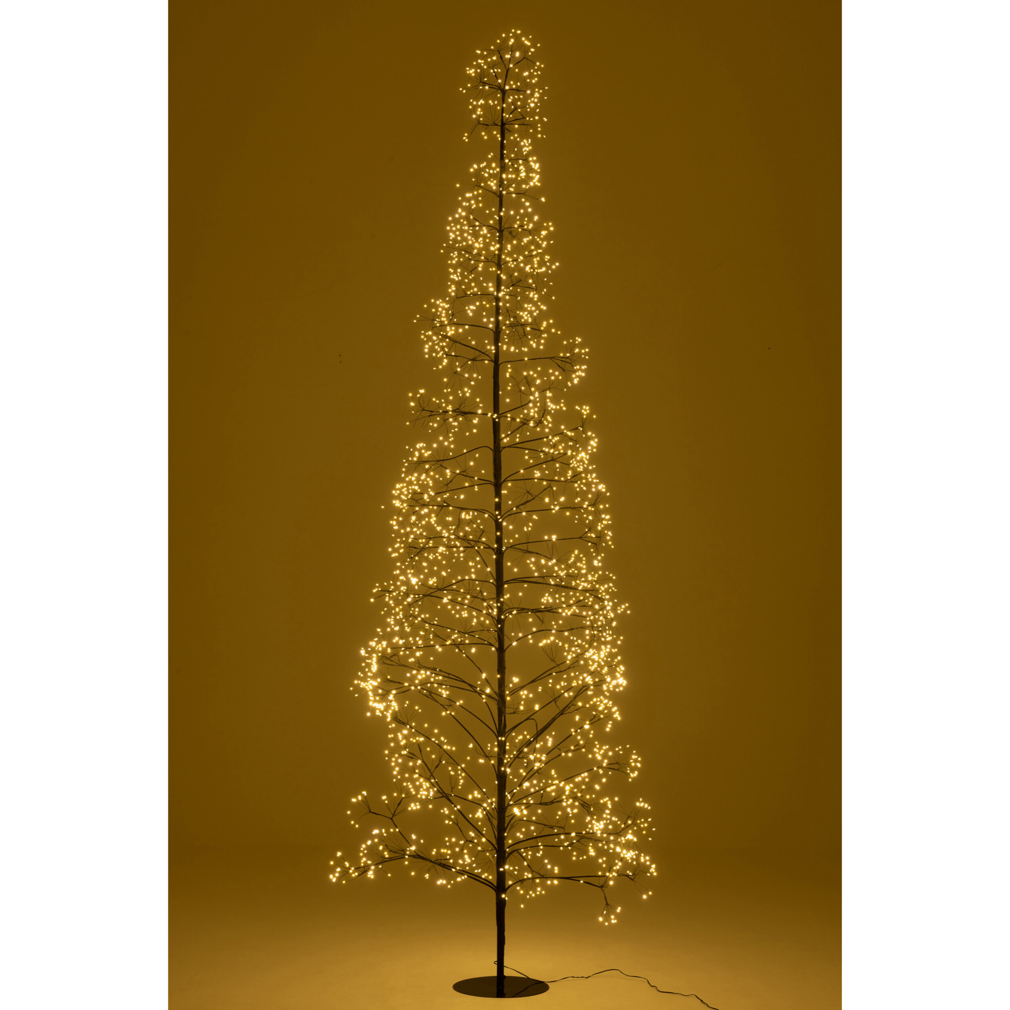 J-Line décoration Arbre 3000 Led - métal - noir - large - LED