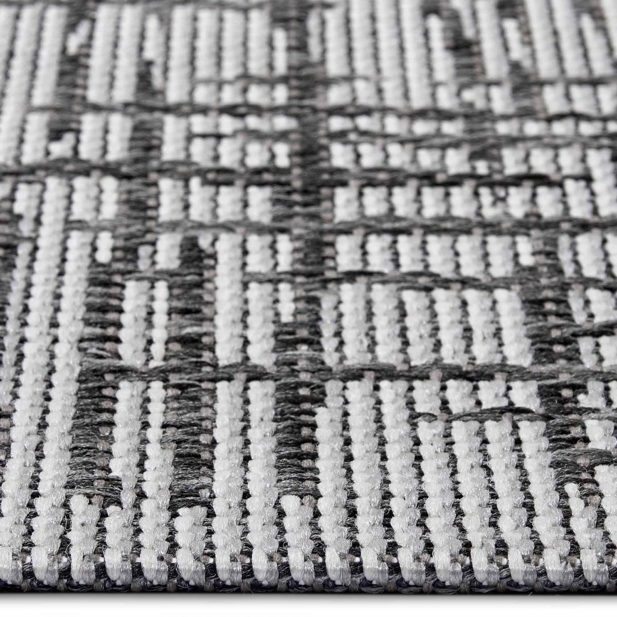 Tapis exterieur kilim géométrique, tissé, laik idéal extérieur