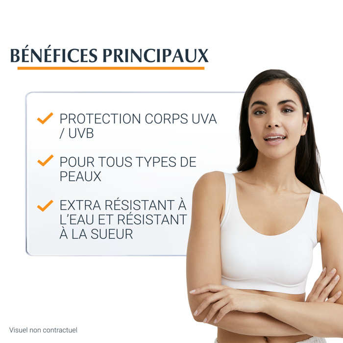 Sun Protection Oil Control SPF50+ - Gel Crème Protecteur Corps - Peaux Sensibles et Grasses 200 ml