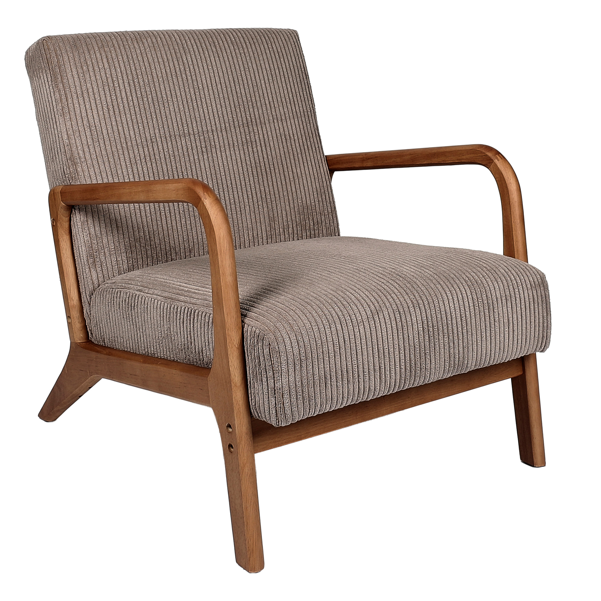 Fauteuil Salon Cotele Scott Taupe