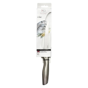 Couteau à filet en inox forgé "Silver Précision"