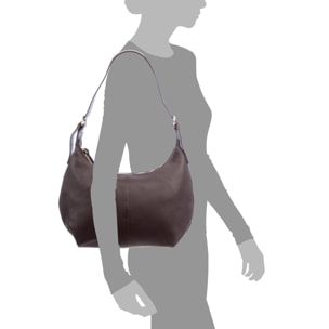 Aulla bolso de hombro mujer. Piel auténtica Dollaro.