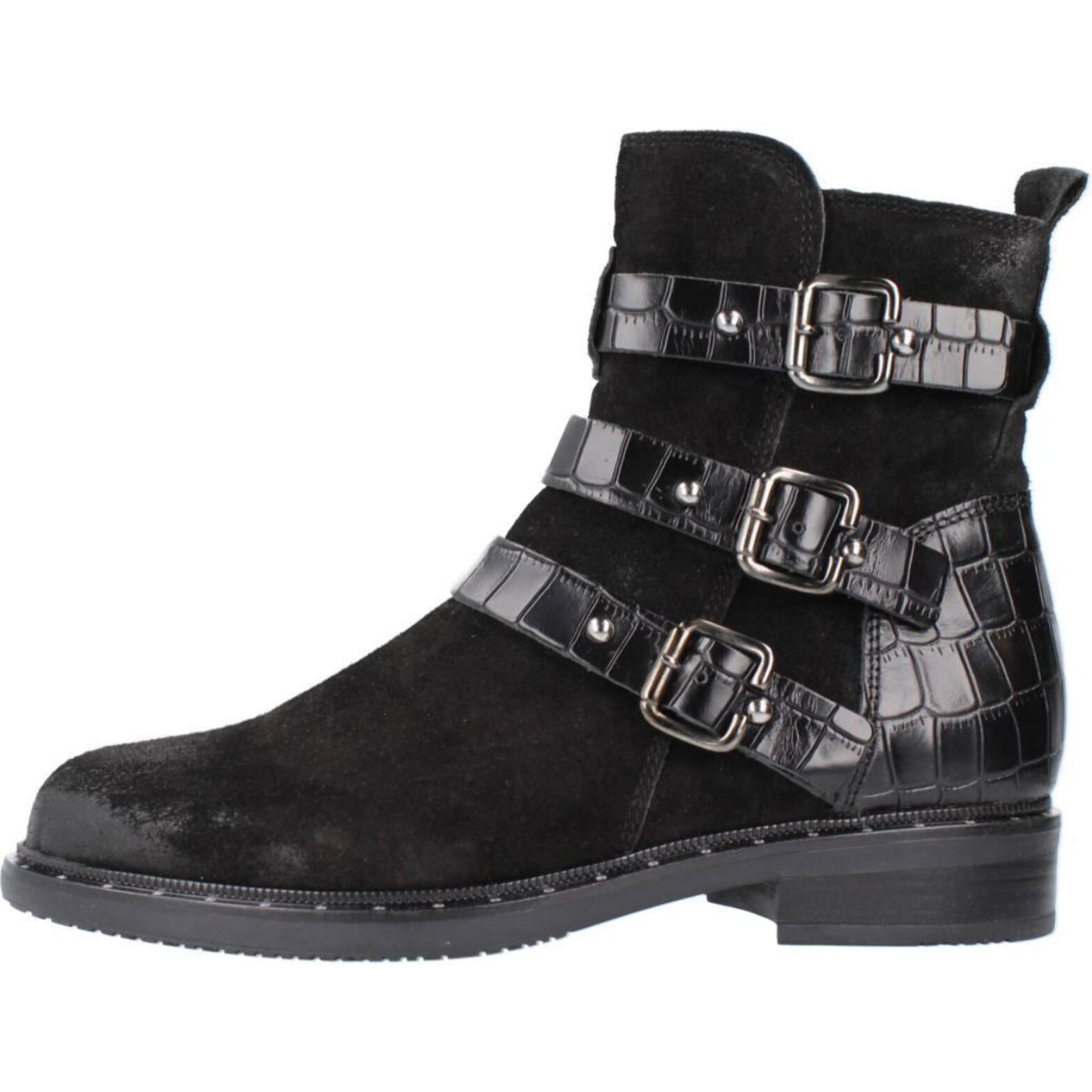Botines Mujer de la marca CLARKS  modelo JENNA BIKER NEGRO
