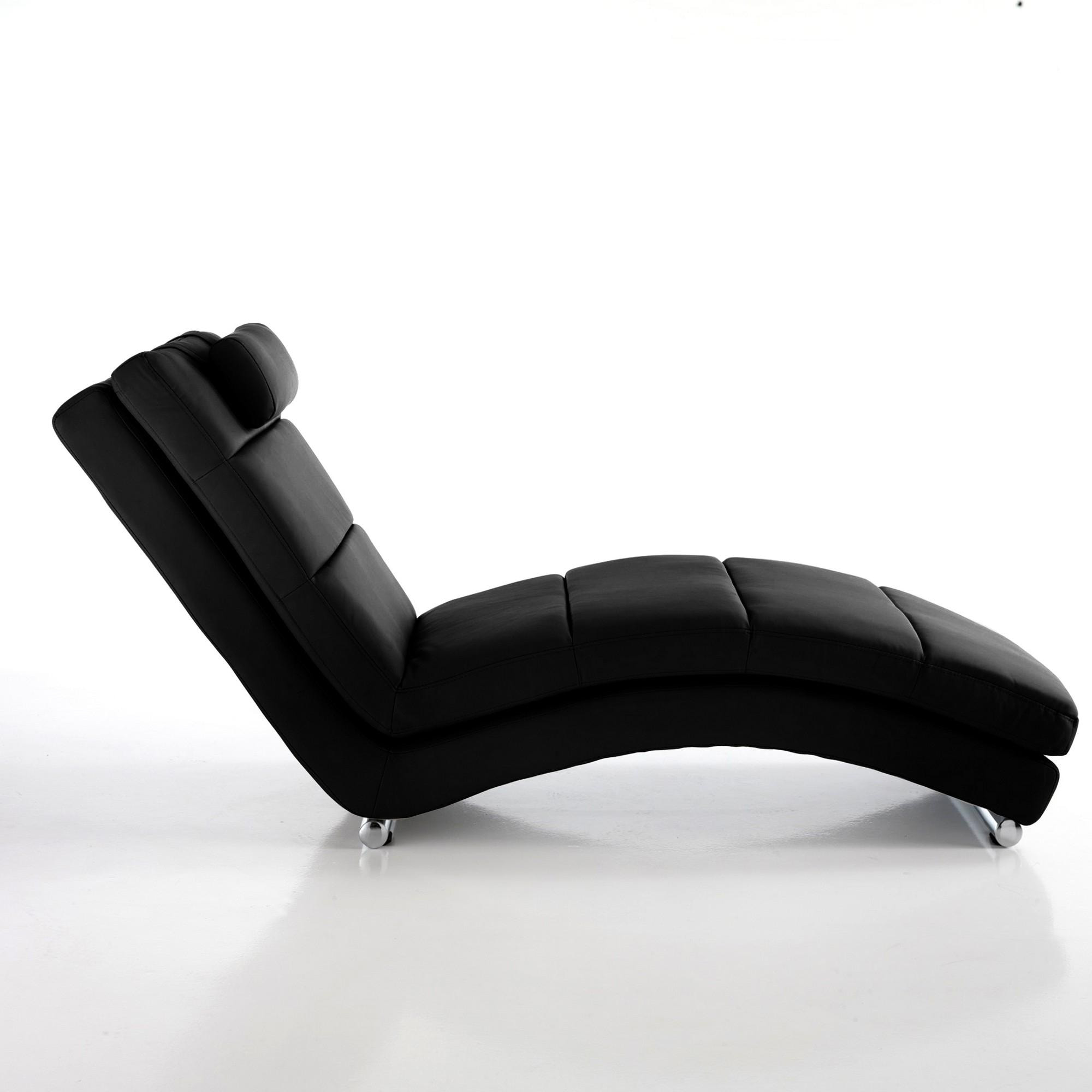 TOMASUCCI chaise longue SOFIA BLACK Nero