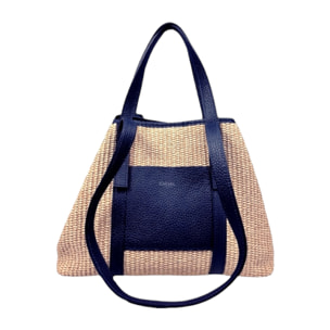 Borsa a mano Cheval Firenze Formentera Mini Blu Scuro