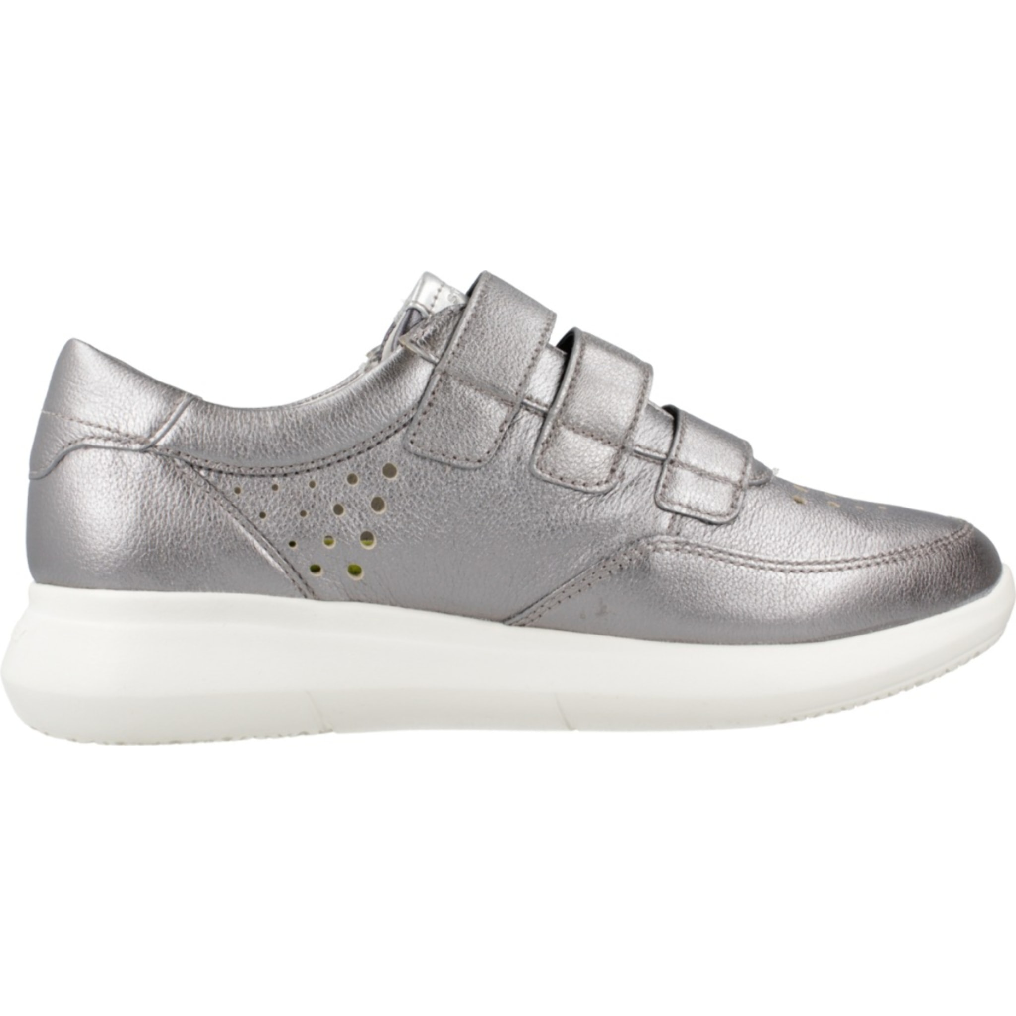 Sneakers de  Mujer de la marca STONEFLY  modelo FLUT 12 LAMINATED LTH Silver