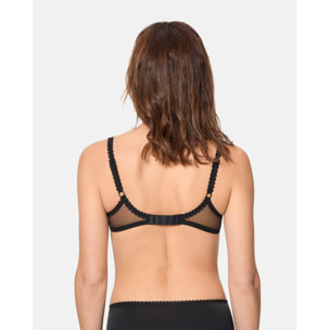 Sujetador con aros Flower Elegance. Con encaje reciclado