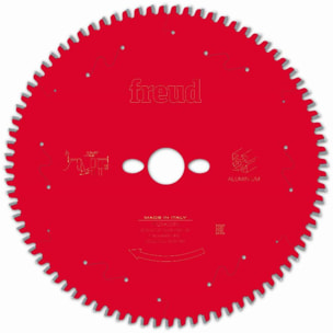 Lame pour scie circulaire portative FREUD - Ø260 2,3/1,8 AL30 Z80 TP -5° - F03FS09827