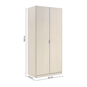 Armario Astra 2 Puertas Roble