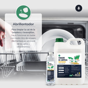 Pack 3x Vinagre Blanco de Limpieza Planeta Huerto 5 L