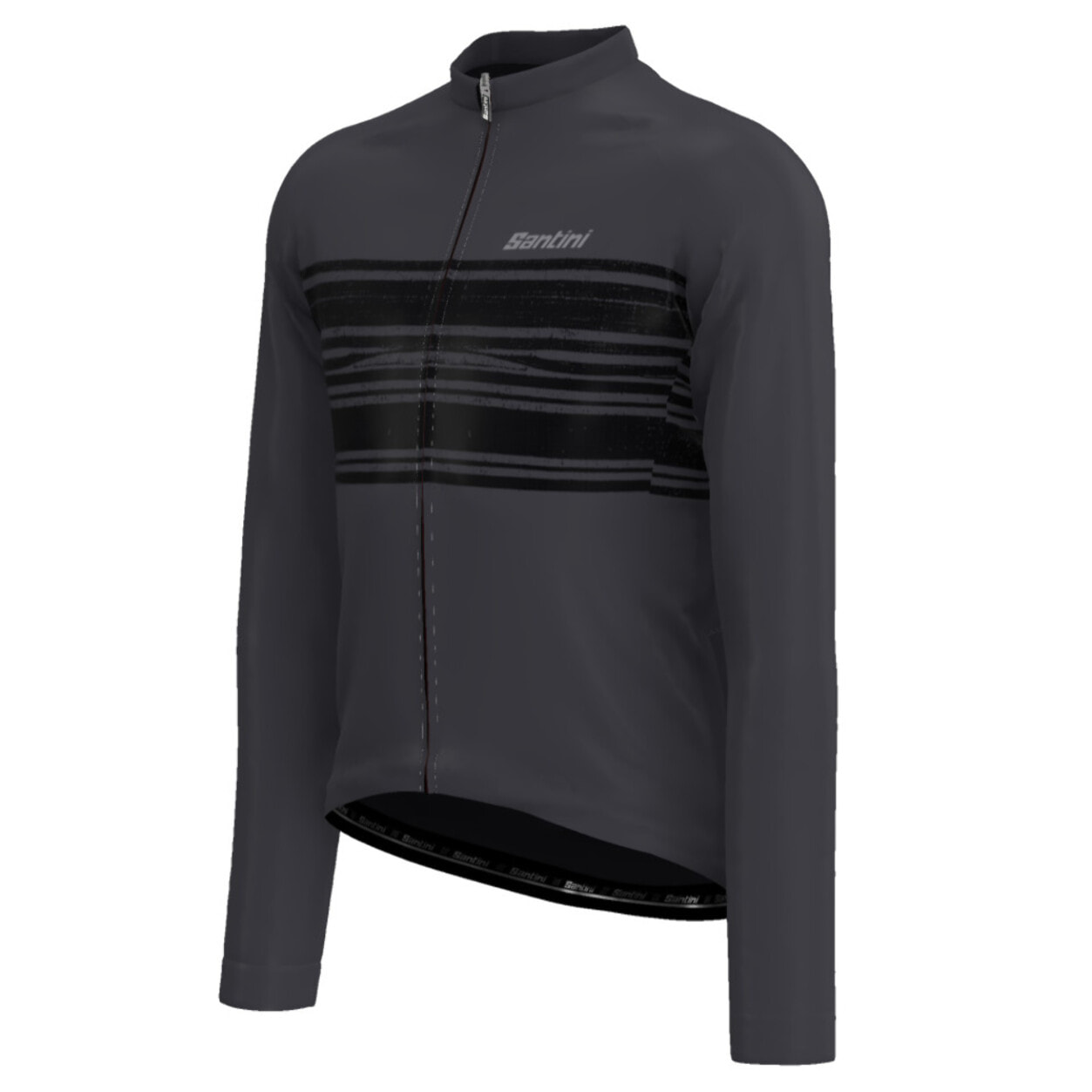 Mac - Maillot Manches Longues Homme - Gris - Homme