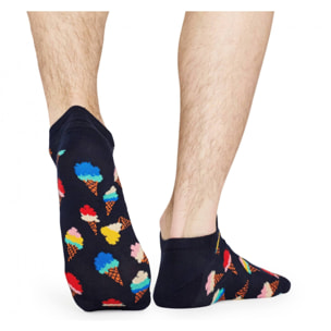 Set de 2 pares de calcetines - diseños "Ice Cream" y "Beer", corte bajo