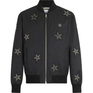 PHILIPP PLEIN Bomber Jacket Stars