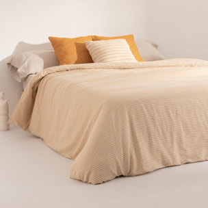 Housse de couette jacquard Jávea Moyen Amber Gold