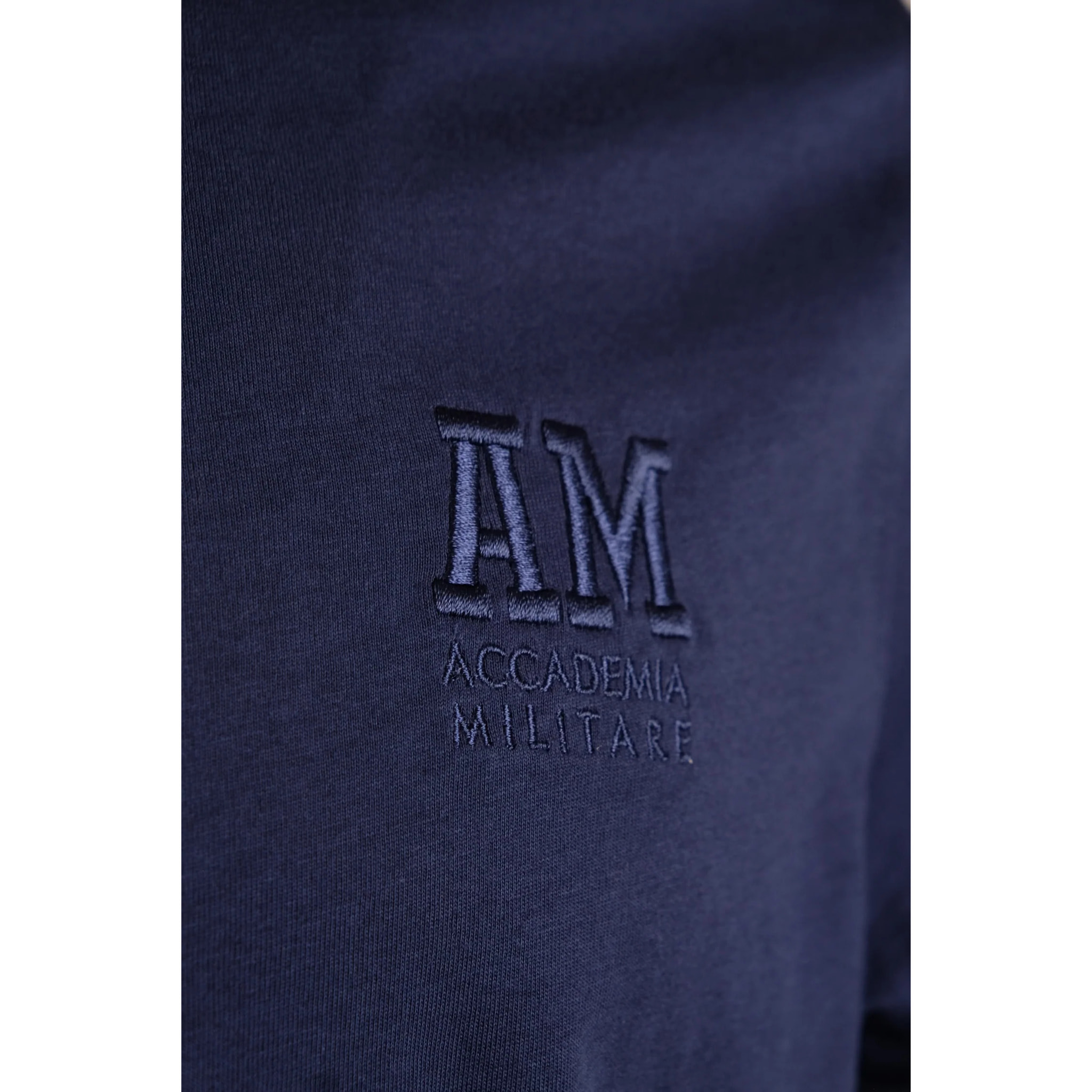 T-shirt Esercito blu in cotone uomo