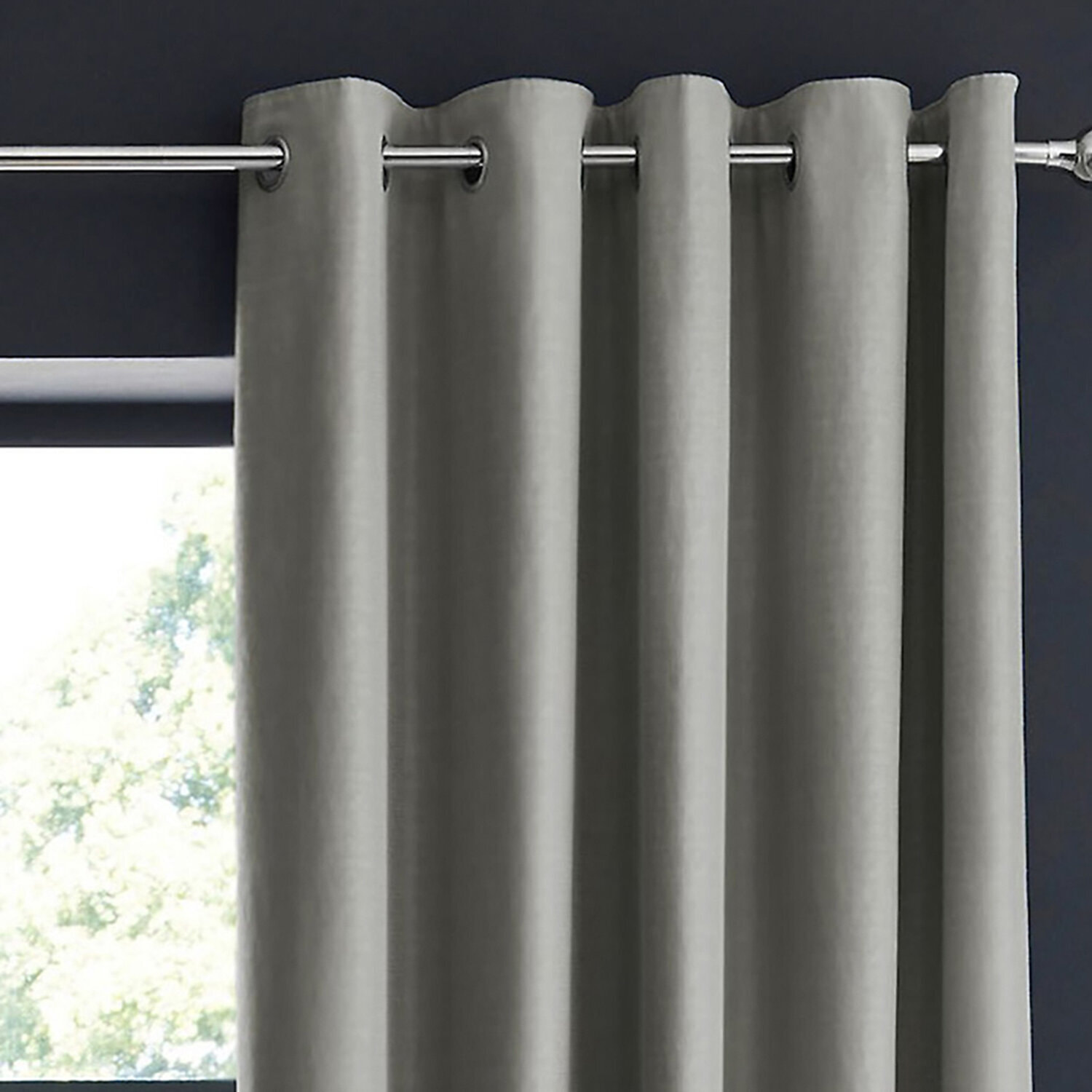 Rideau uni Occultant 100%polyester