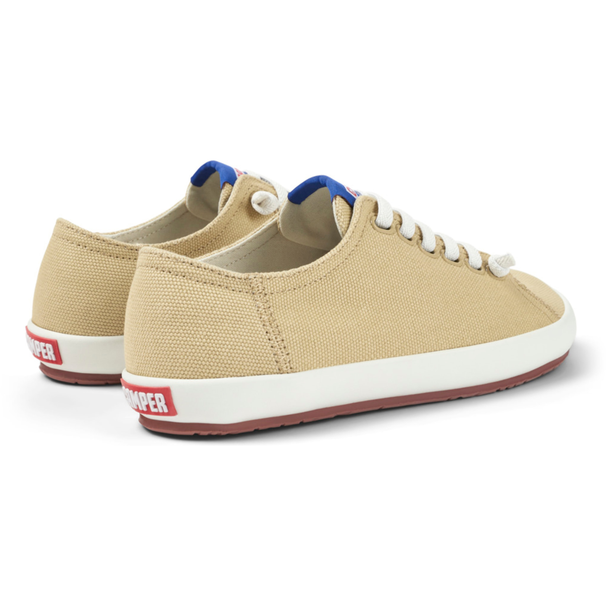 CAMPER Peu Rambla Vulcanizado - Zapatillas Mujer Beige