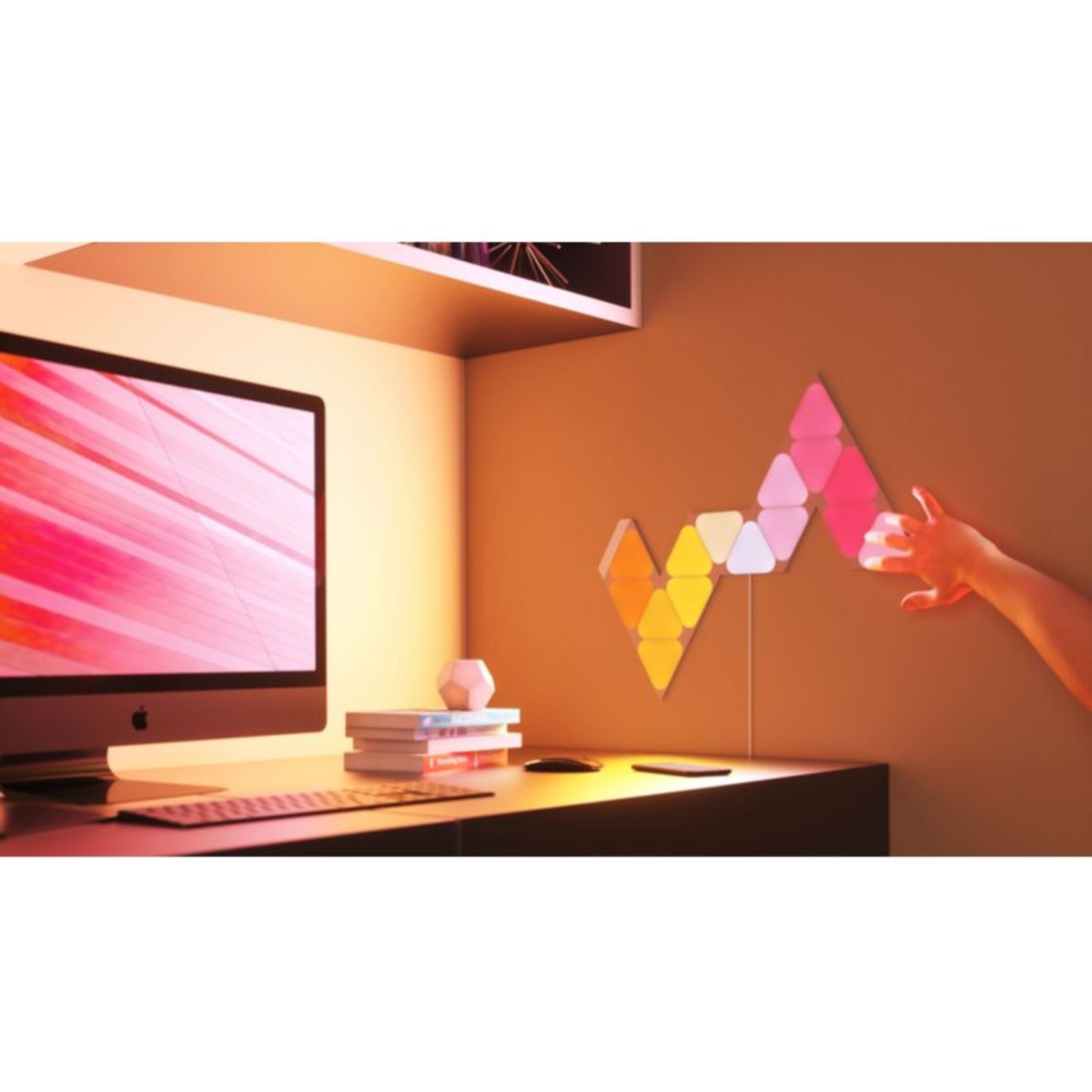 Panneaux lumineux NANOLEAF Shapes Triangles Mini Starter Kit-5PK