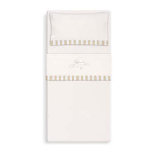 Triptico Minicuna Coralina Cigueña Oso Beig