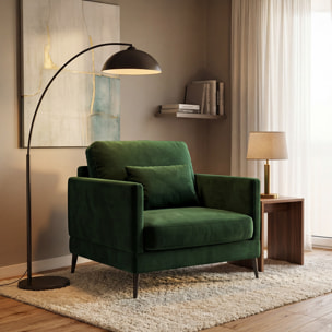 Fauteuil Splendido Velours - 1 Place