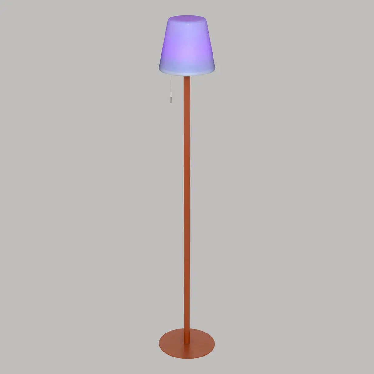 Lampadaire extérieur "Zack" H108cm ambre