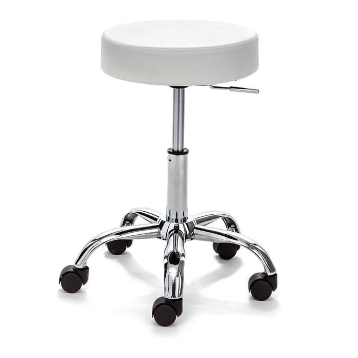Tomasucci Tabouret d'écriture TIZIO BLANC