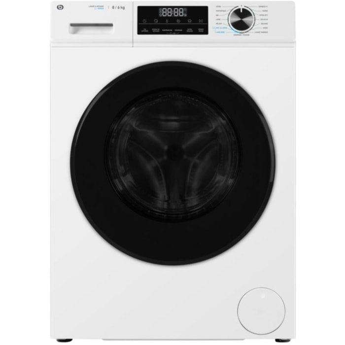 Lave linge séchant hublot ESSENTIELB ELS86-2b