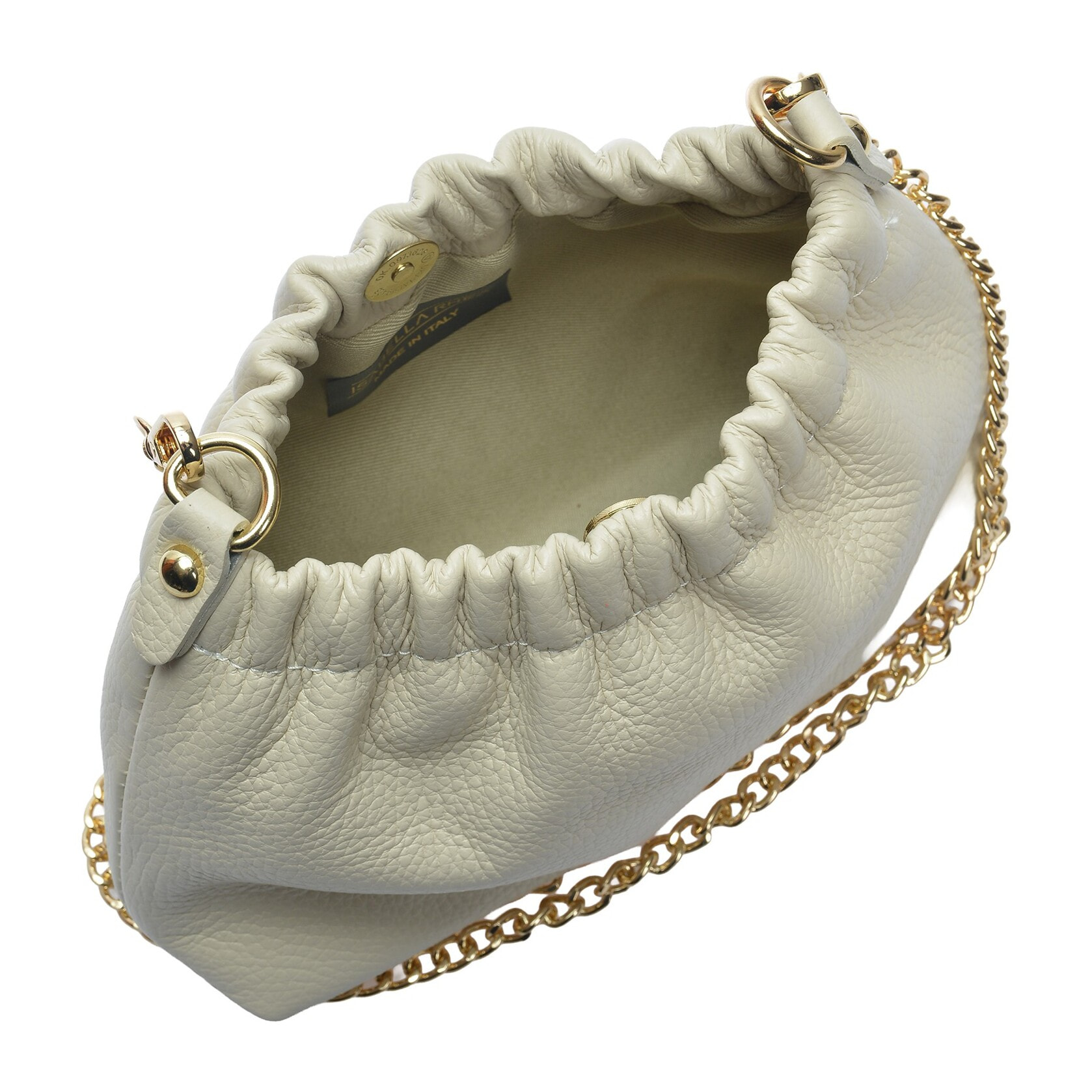 Borsa a spalla Anna Luchini Beige