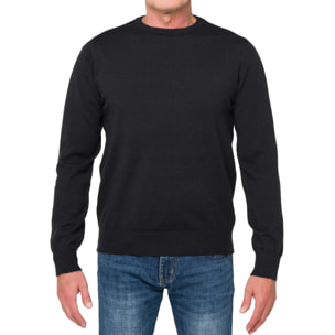 Maglia Atitlan girocollo misto lana nero