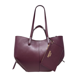 Borsa a Mano Shopper a Spalla da Donna in Pelle Dollaro