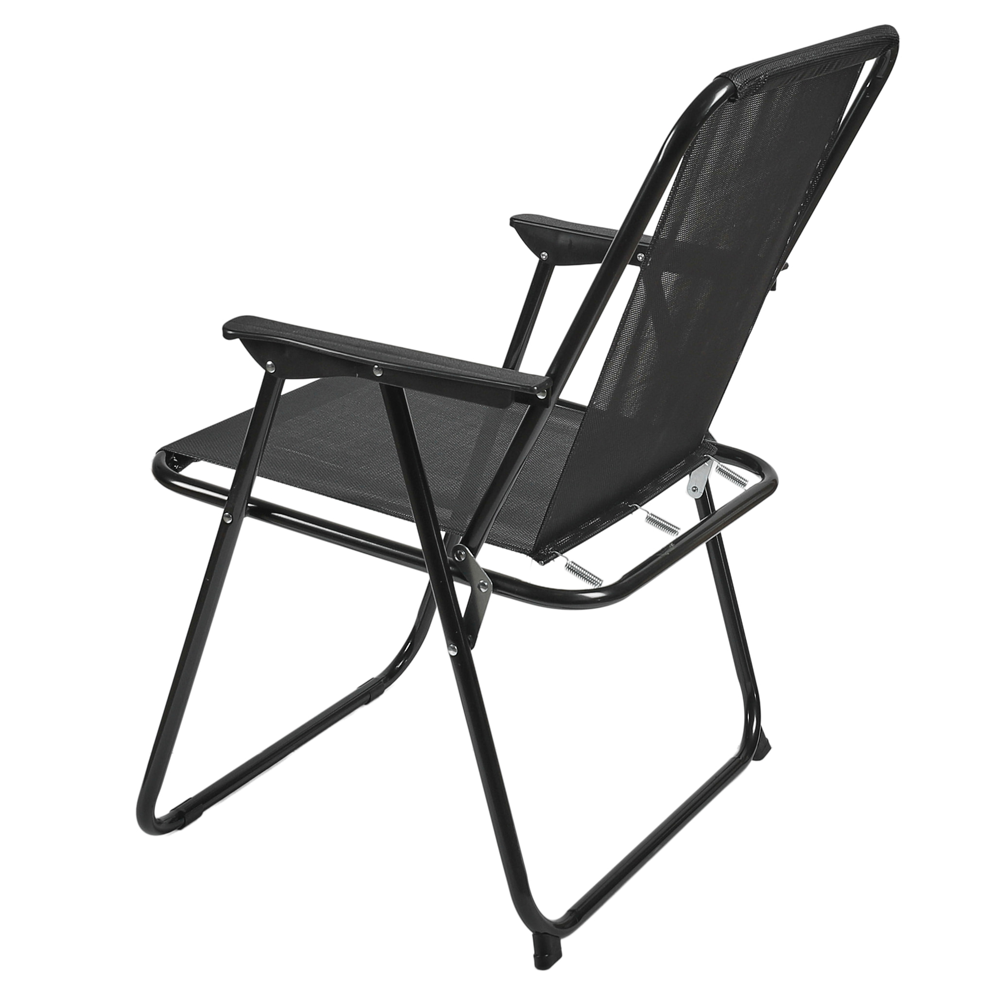 Chaise Pliante Noir Gm