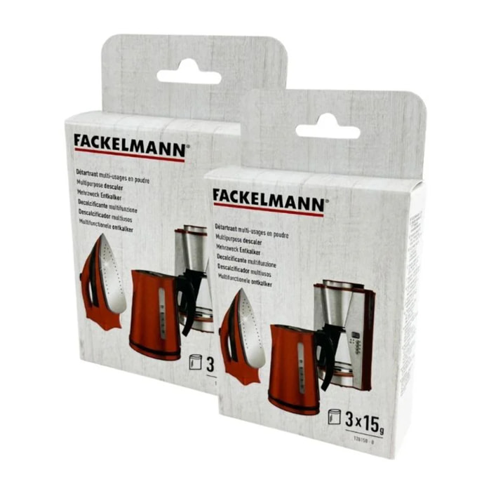 Ensemble de 2 Sachets détartrants pour appareils électroménager Petit Déjeuner
