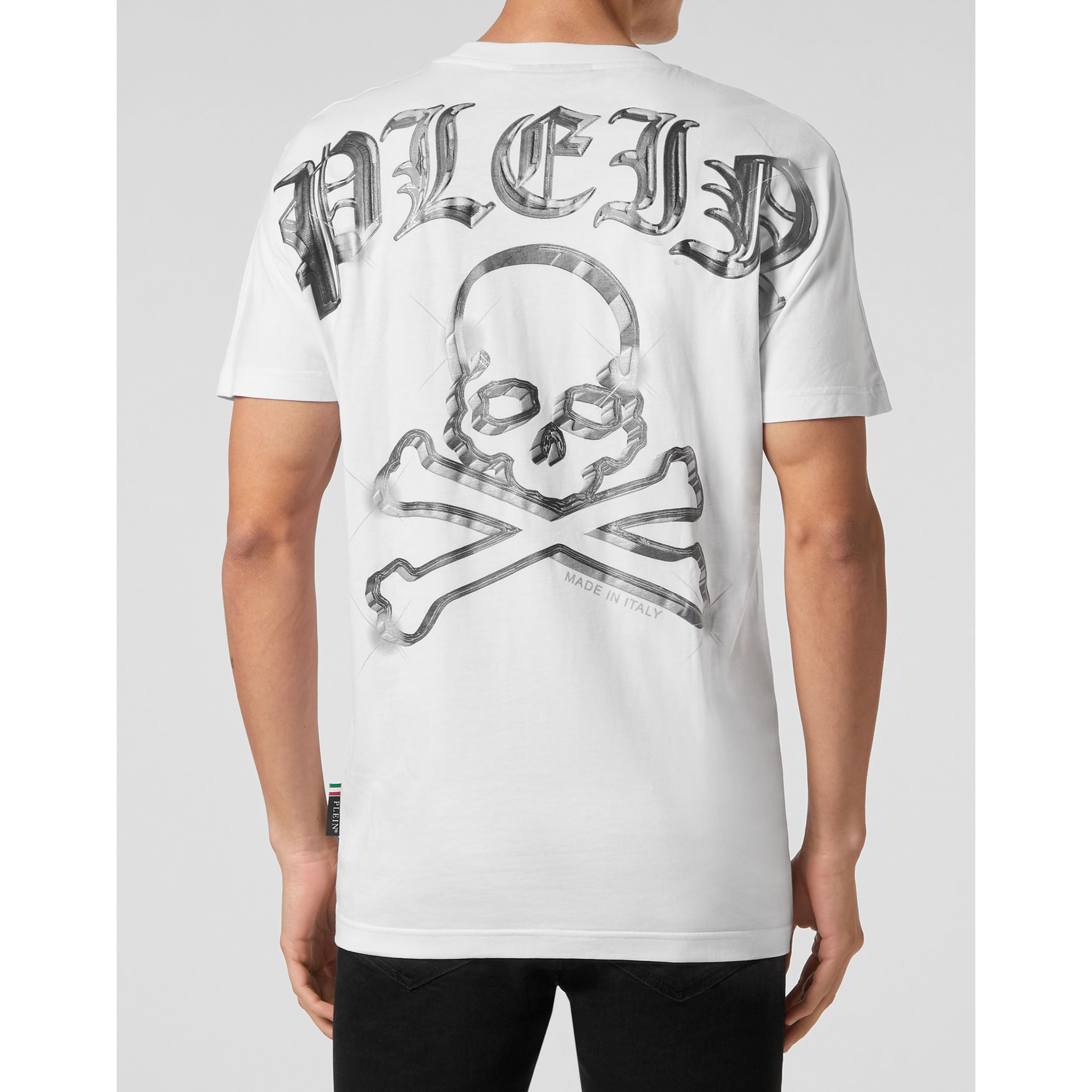 PHILIPP PLEIN T-Shirt Round Neck SKULL&BONES