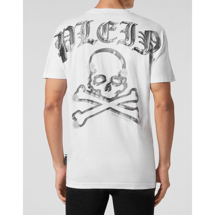 PHILIPP PLEIN T-Shirt Round Neck SKULL&BONES