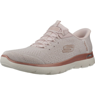 Sneakers De  Mujer Slip - Ins Arch Fit Summits Soft Rosa