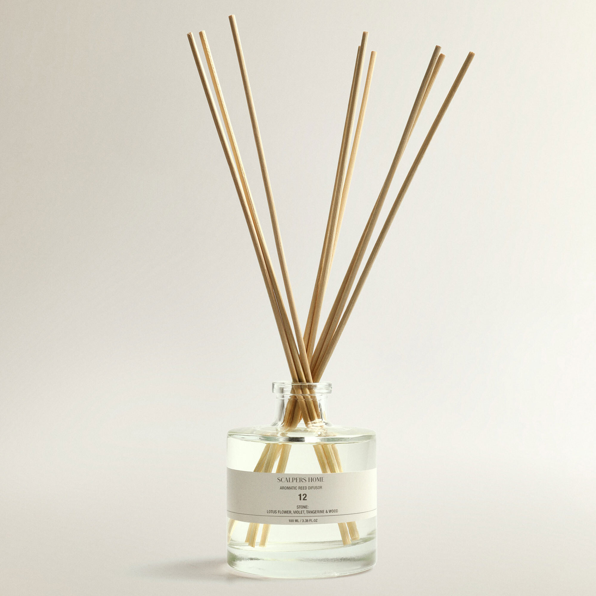 Set de 2 difusores mikado de 100ml aroma stone scalpers