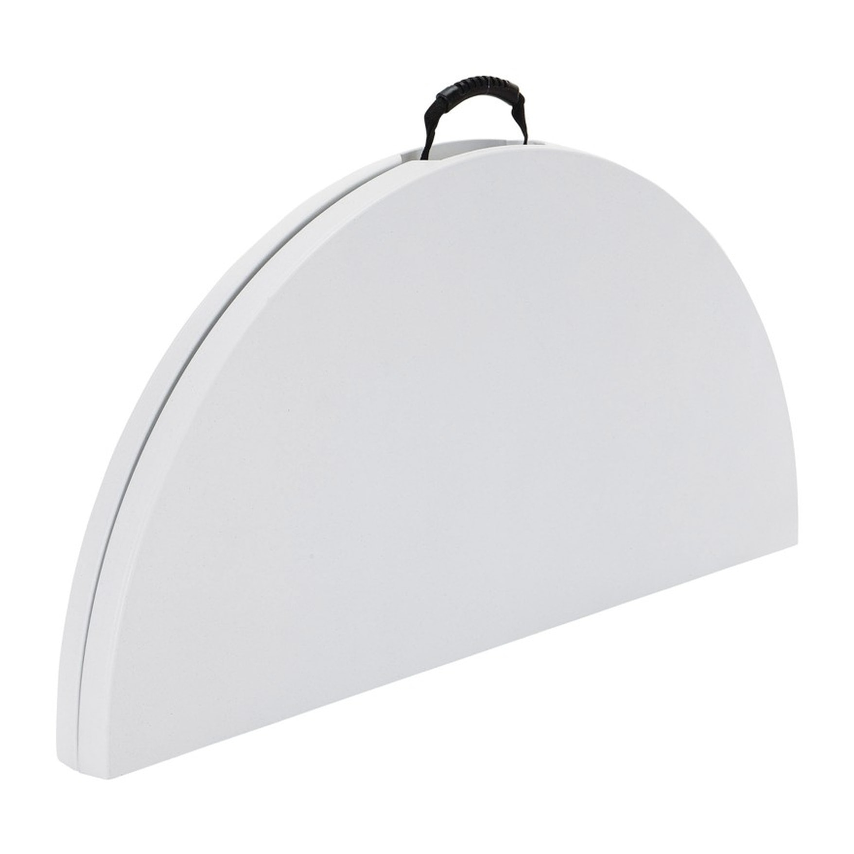 Mesa redonda (diámetro 120cm x74 cm), y set de 4 sillas plegables 51x45x85,5cm, ideal para exteriores