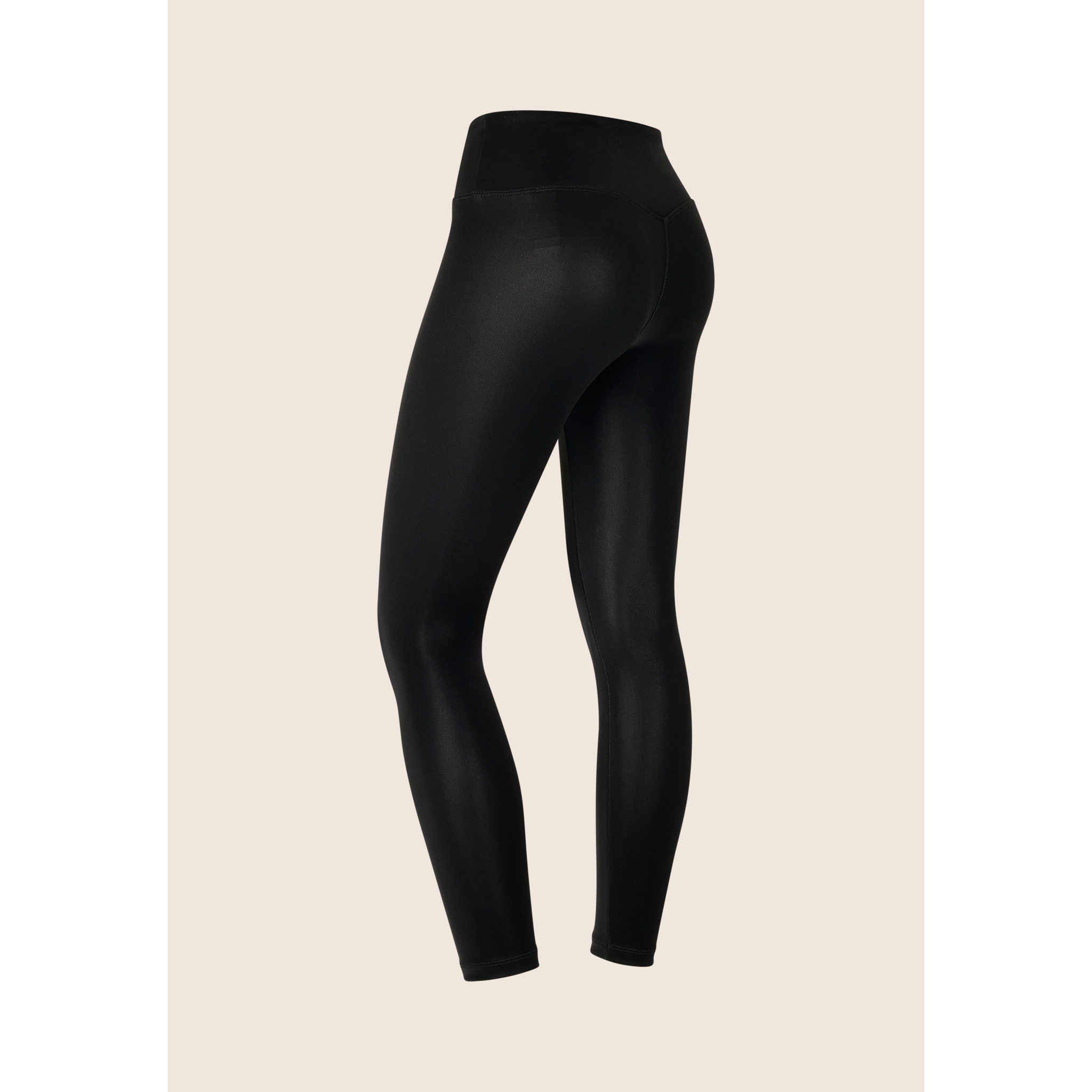 Leggings Sportivi 7/8 Traspiranti con Vita Alta