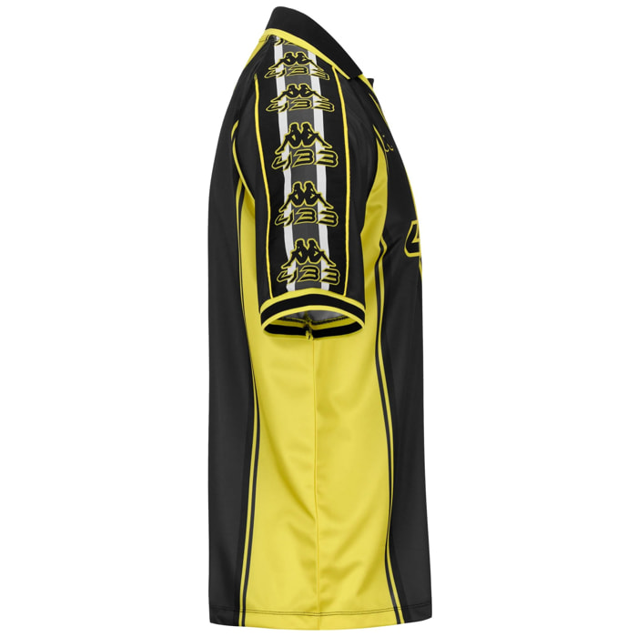 Maglie gioco Kappa Uomo 222 Banda Rombat 433 Giallo