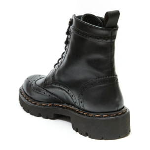 Derby Boot British Passport Nero