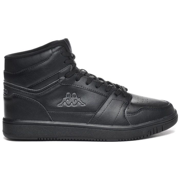 Kappa - Sneakers Uomo Donna Nero - LOGO BASIL MD