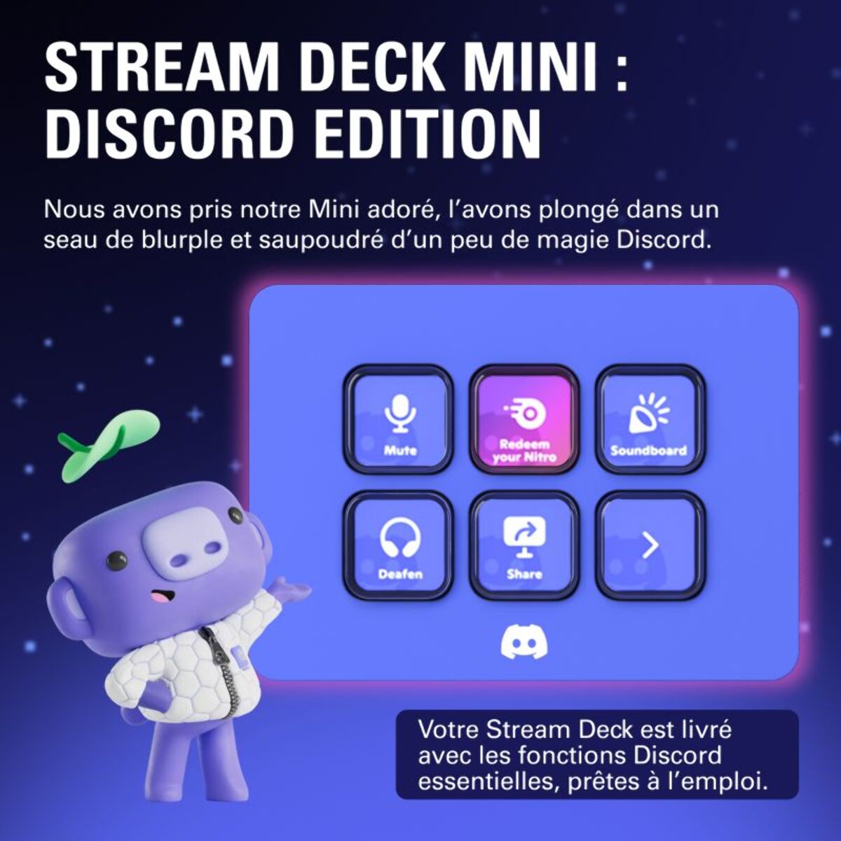 Boitier de contrôle ELGATO Stream Deck Mini
