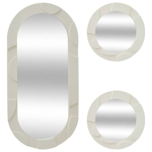 Lot de 3 miroirs Anny