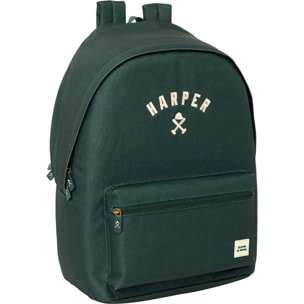 Mochila doble para portatil 15,6"+usb harper & neyer "green"
