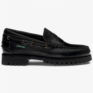 Sebago - Docksides Uomo Nero - Acadia Moccasin