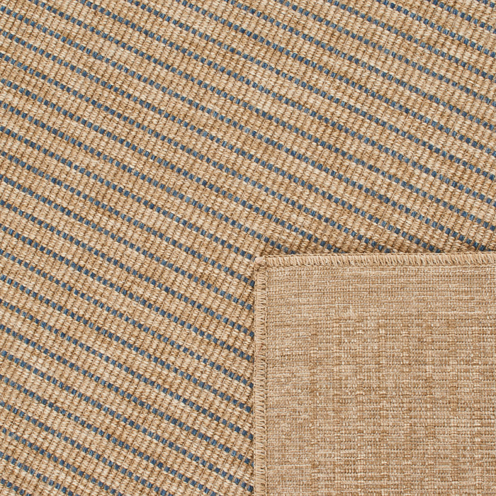 Tapis effet toille de jute