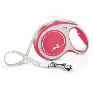 Laisse New Comfort L Tape 8 m red Flexi CF30T8-251-R-20