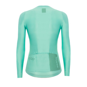 Maillot de manga larga ECOON modelo Tourmalet Women en color Turquesa